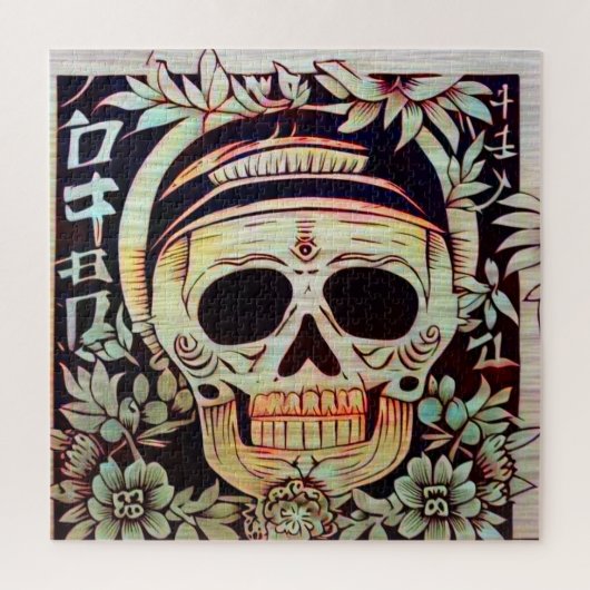 Puzzle Jour de la coupe du crâne mort (3) (Vertical)