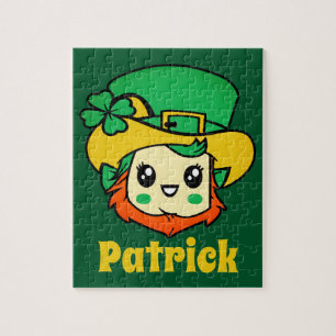 Puzzle Jour de la Saint Patrick Leprechaun Enfants person