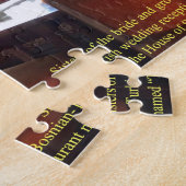 Puzzle Jour de mariage à Sarajevo Bosnie (Côté)