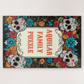 Puzzle Jour des Morts des crânes de sucre | Dia De Los Mu (Horizontal)