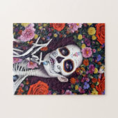 Puzzle Jour des morts L'intelligence artificielle générée (Horizontal)