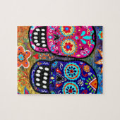 Puzzle Jour des têtes mortes de crâne (Horizontal)