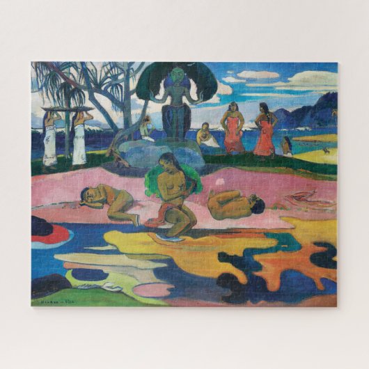 Puzzle Jour du Dieu | Paul Gauguin | (Horizontal)