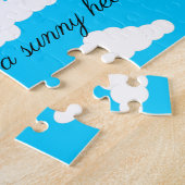 Puzzle Jour ensoleillé avec beaucoup de nuages (Côté)