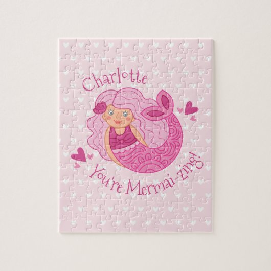 Puzzle Jour férié de Saint Valentin pour petits enfants (Vertical)