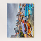 Puzzle Jour Nuageux À Seattle, Washington, États-Unis (Vertical)