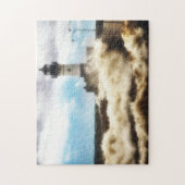 Puzzle Jour orageux, phare Duluth Minnesota (Vertical)