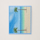 Puzzle : Jour Plage Scène (Vertical)