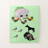 Puzzle : Jour sur le farn (Vertical)