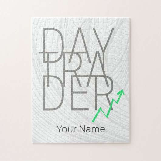 Puzzle Jour Trader et Cryptodevises Stock Exchange (Vertical)