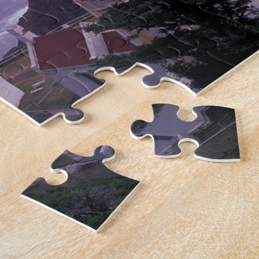 Puzzle Journée brumeuse sur la côte de l'Oregon à l'Hecet (Côté)