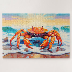 Puzzle 🐙 journée de la plage de crabe 🦀