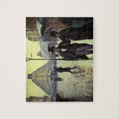 Puzzle Journée de la Pluie de Paris par Gustave Caillebot (Vertical)