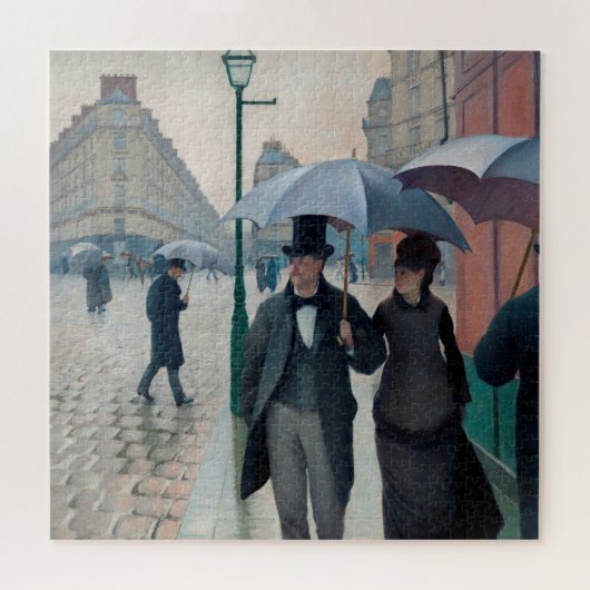 Puzzle Journée de la Pluie de Paris par Gustave Caillebot (Horizontal)