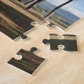 Puzzle journée ensoleillée pinèdes photo paysage (Côté)