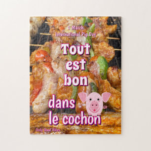 Puzzle Journée internationale du porc