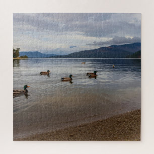 Puzzle Journée pacifique au Loch Lomond