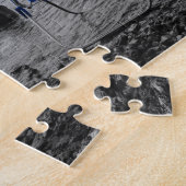 Puzzle Journée Parfaite Au Lac Grayscale (Côté)