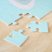 Puzzle Joyeuse Fille Faisant Neige Ange Noël Hiver (Côté)