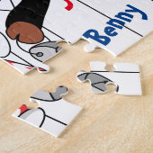 Puzzle Joyeuse Hanouka Bonne Année Moo (Côté)