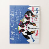 Puzzle Joyeuse Hanouka Bonne Année Moo (Vertical)