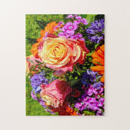 Puzzle Joyeuse maman de Noël. (Vertical)