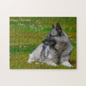 Puzzle Joyeuse maman de Noël. (Horizontal)