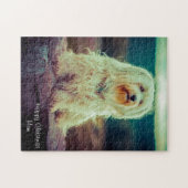 Puzzle Joyeuse maman de Noël. (Horizontal)