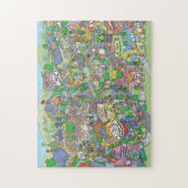 Puzzle Joyeuse Saint-Patrick à Happy Hullabaloo Hollows (Vertical)