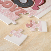 Puzzle Joyeuse Saint-Valentin Camion Chargements d'Amour  (Côté)
