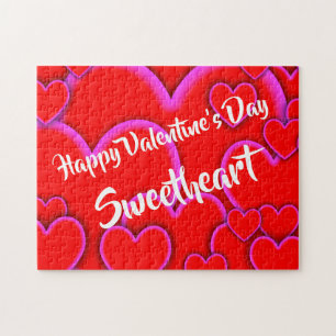 Puzzle Joyeuse Saint-Valentin Chéri Romantique Personnali