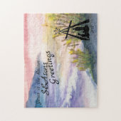 Puzzle Joyeuses Fêtes de la Nativité (Vertical)