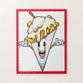 Puzzle Joyeuses fries faciales (Vertical)