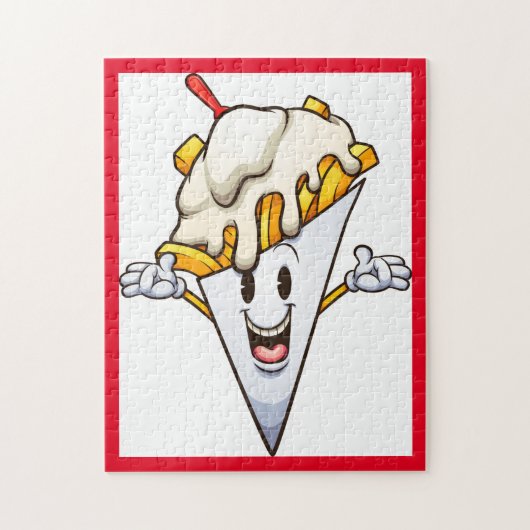 Puzzle Joyeuses fries faciales (Vertical)