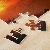 Puzzle Joyeuses Pâques Croix Religieuse Thème Christianis (Côté)