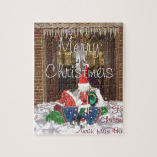 Puzzle Joyeuses vacances de Noël loin de la maison Inspir