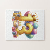 Puzzle Joyeux 13e anniversaire (Horizontal)