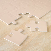 Puzzle Joyeux 21e anniversaire nom date gris orange paste (Côté)