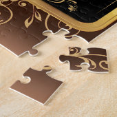 Puzzle Joyeux 50e anniversaire Mariage Semelle multiprodu (Côté)