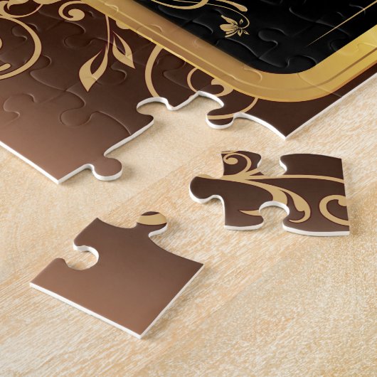 Puzzle Joyeux 50e anniversaire Mariage Semelle multiprodu (Côté)
