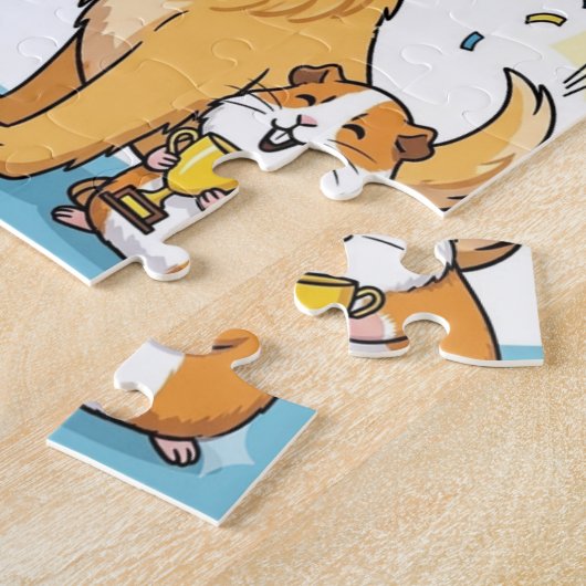 Puzzle Joyeux animaux (Côté)