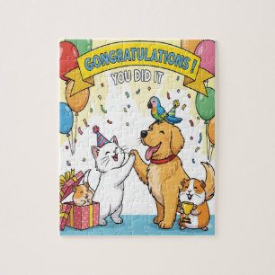 Puzzle Joyeux animaux