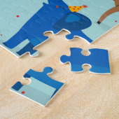 Puzzle Joyeux Animaux d'anniversaire (Côté)