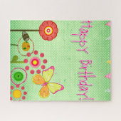 Puzzle Joyeux anniversaire (Horizontal)