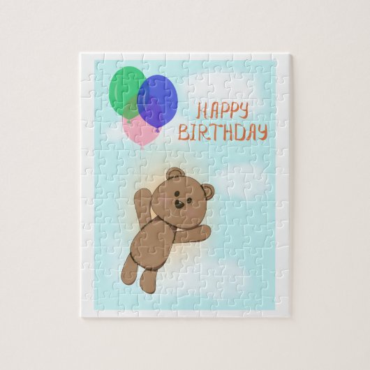 Puzzle Joyeux anniversaire (Vertical)