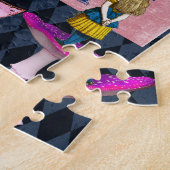 Puzzle Joyeux anniversaire au pays des merveilles (Côté)