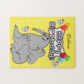 Puzzle Joyeux Anniversaire Balloons Cupcake (Horizontal)