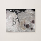 Puzzle Joyeux anniversaire de Havanese (Horizontal)