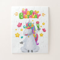 Joyeux Anniversaire mignon Moderne Magique Floral