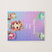 Puzzle Joyeux anniversaire petite fille (Horizontal)
